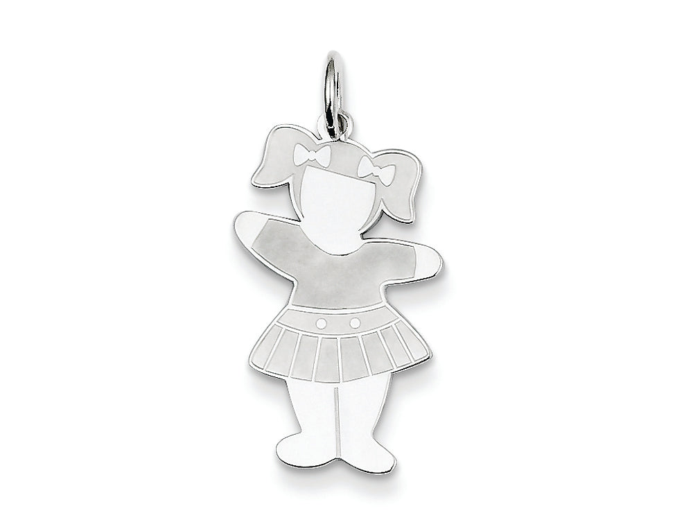 FJC Finejewelers Sterling Silver Back To School Cuddle Charm
