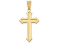 FJC Finejewelers 14k Yellow Gold Passion Cross Charm