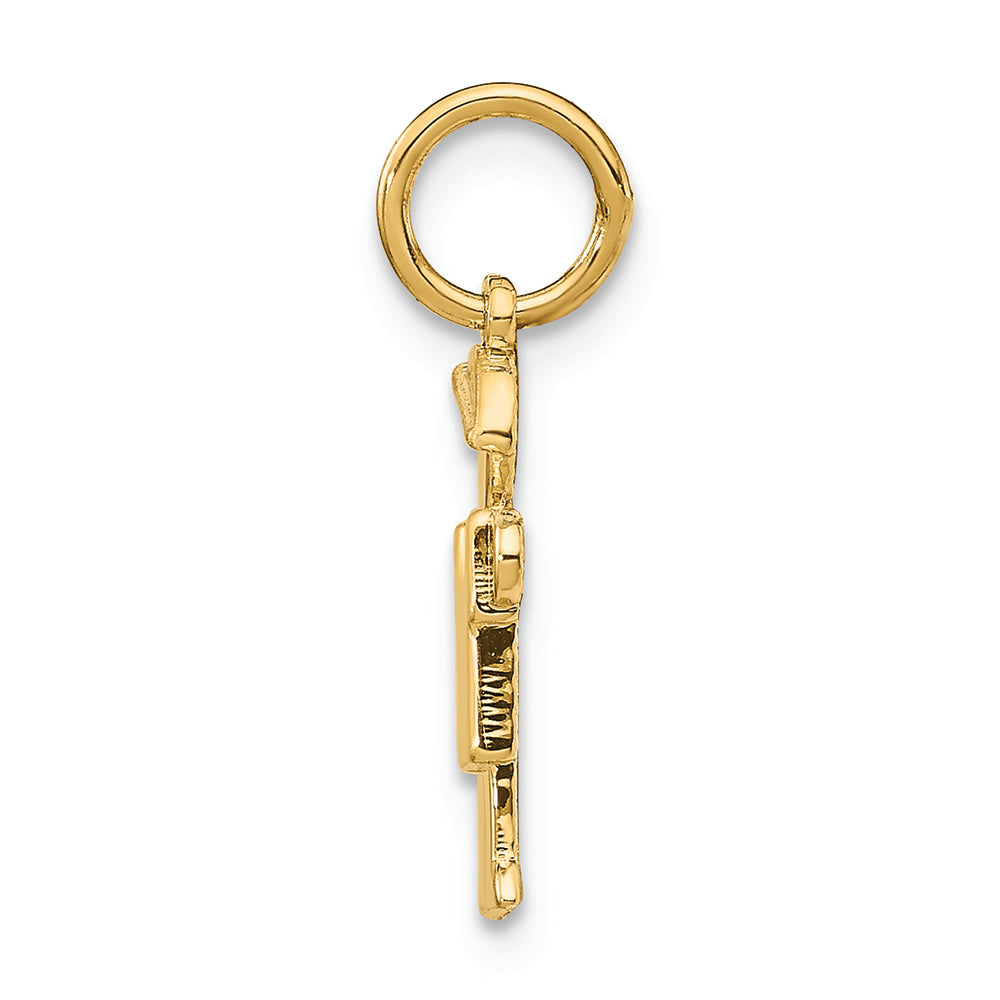 FJC Finejewelers 14k Yellow Gold Mini Boy Charm