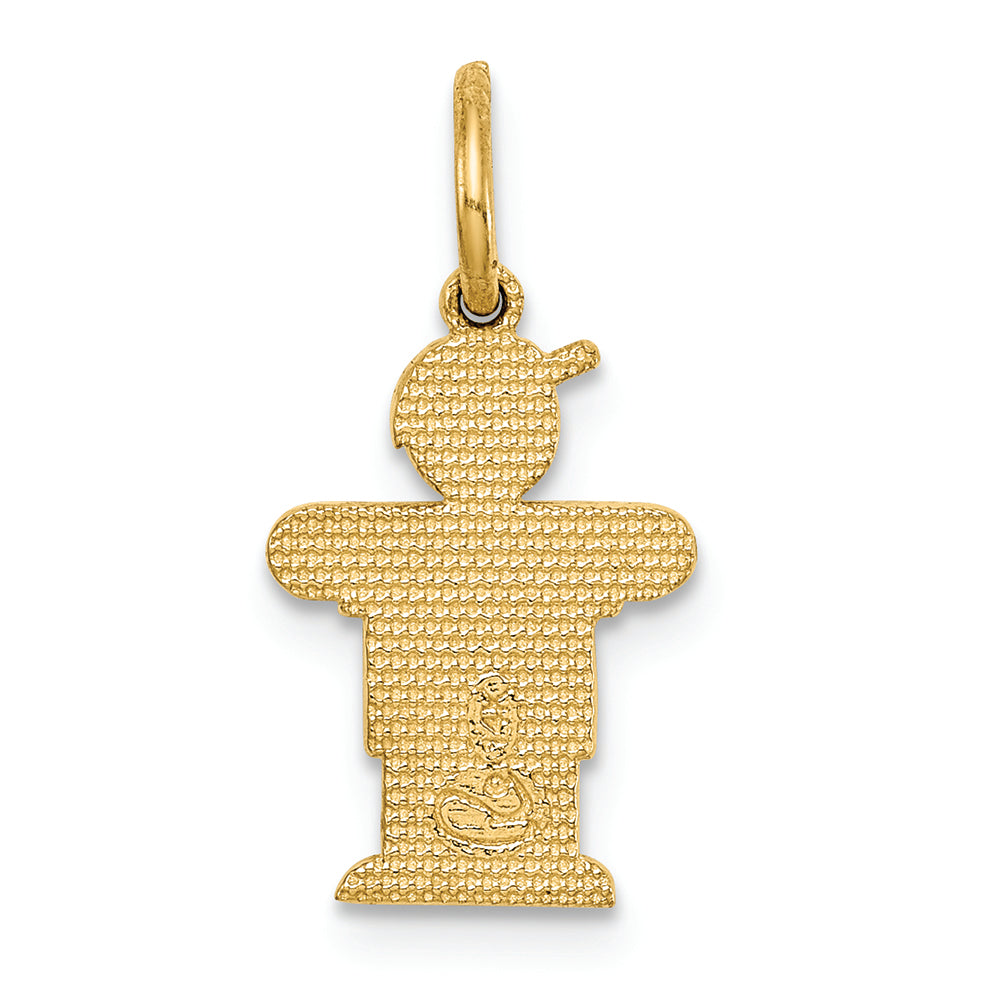 FJC Finejewelers 14k Yellow Gold Mini Boy Charm