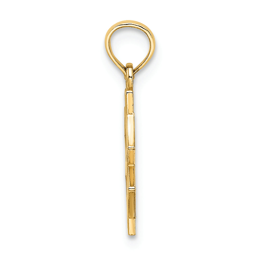 FJC Finejewelers 14k Yellow Gold Medical Jewelry Symbol Charm