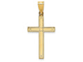 FJC Finejewelers 14k Yellow Gold Solid Cross Charm