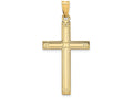 FJC Finejewelers 14k Yellow Gold Solid Cross Charm