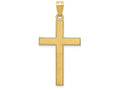 FJC Finejewelers 14k Yellow Gold Florentine Cross Charm