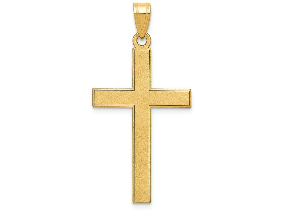 FJC Finejewelers 14k Yellow Gold Florentine Cross Charm