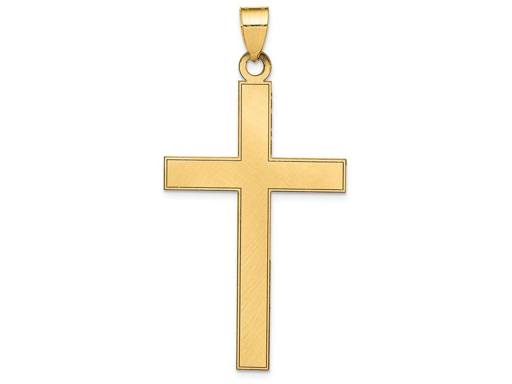 FJC Finejewelers 14k Yellow Gold Florentine Cross Charm