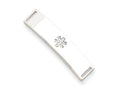 FJC Finejewelers Sterling Silver Non-enameled Medical Id Plate Tag