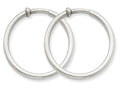 FJC Finejewelers 14k White Gold Non-pierced Earring Hoops Earrings