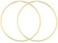 FJC Finejewelers 14k Yellow Gold 1.5mm Polished Round Endless Hoop Earrings