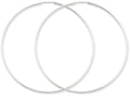 FJC Finejewelers 14k White Gold 1.5mm Polished Endless Hoop Earrings
