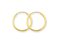 FJC Finejewelers 14k Yellow Gold 1.25mm Endless Hoop Earring