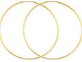 FJC Finejewelers 14k Yellow Gold 1.25mm Endless Hoop Earring