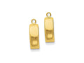 FJC Finejewelers 14k Yellow Gold Polished Earring Jackets