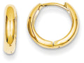 FJC Finejewelers 14k Yellow Gold Polished Hinged Hoop Earrings
