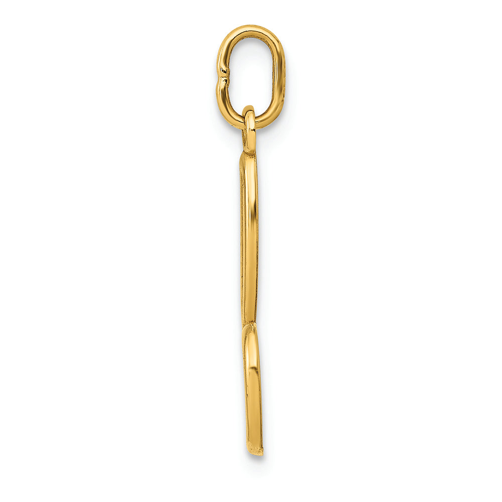 FJC Finejewelers 14k Yellow Gold Initial Charm