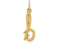 FJC Finejewelers 14k Yellow Gold Initial Charm