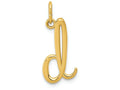 FJC Finejewelers 14k Yellow Gold Initial Charm