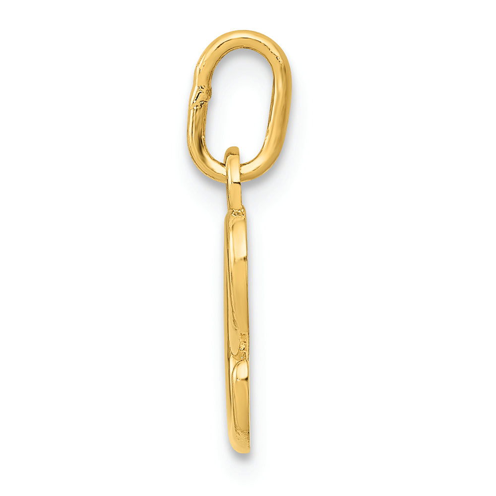 FJC Finejewelers 14k Yellow Gold Initial Charm