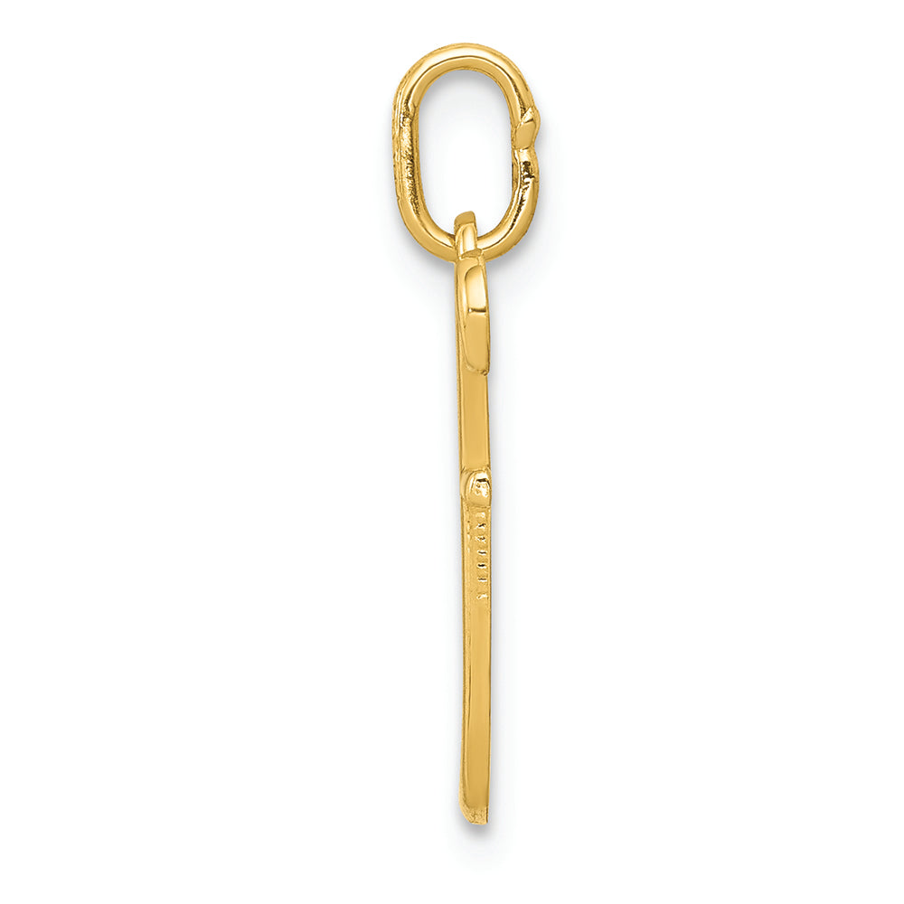 FJC Finejewelers 14k Yellow Gold Initial Charm