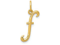 FJC Finejewelers 14k Yellow Gold Initial Charm