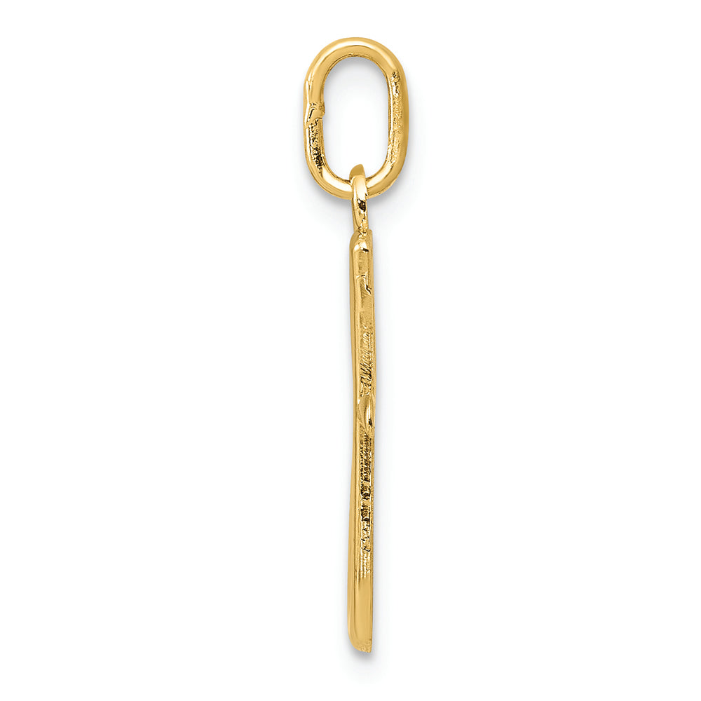 FJC Finejewelers 14k Yellow Gold Initial Charm