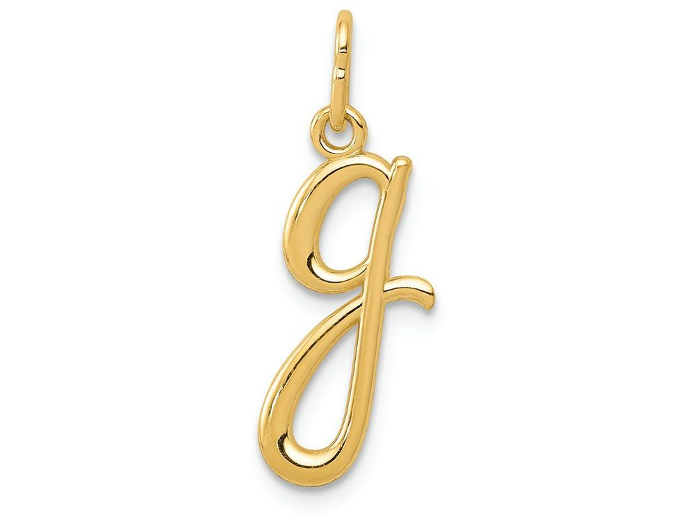 FJC Finejewelers 14k Yellow Gold Initial Charm