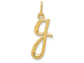 FJC Finejewelers 14k Yellow Gold Initial Charm