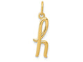 FJC Finejewelers 14k Yellow Gold Initial Charm