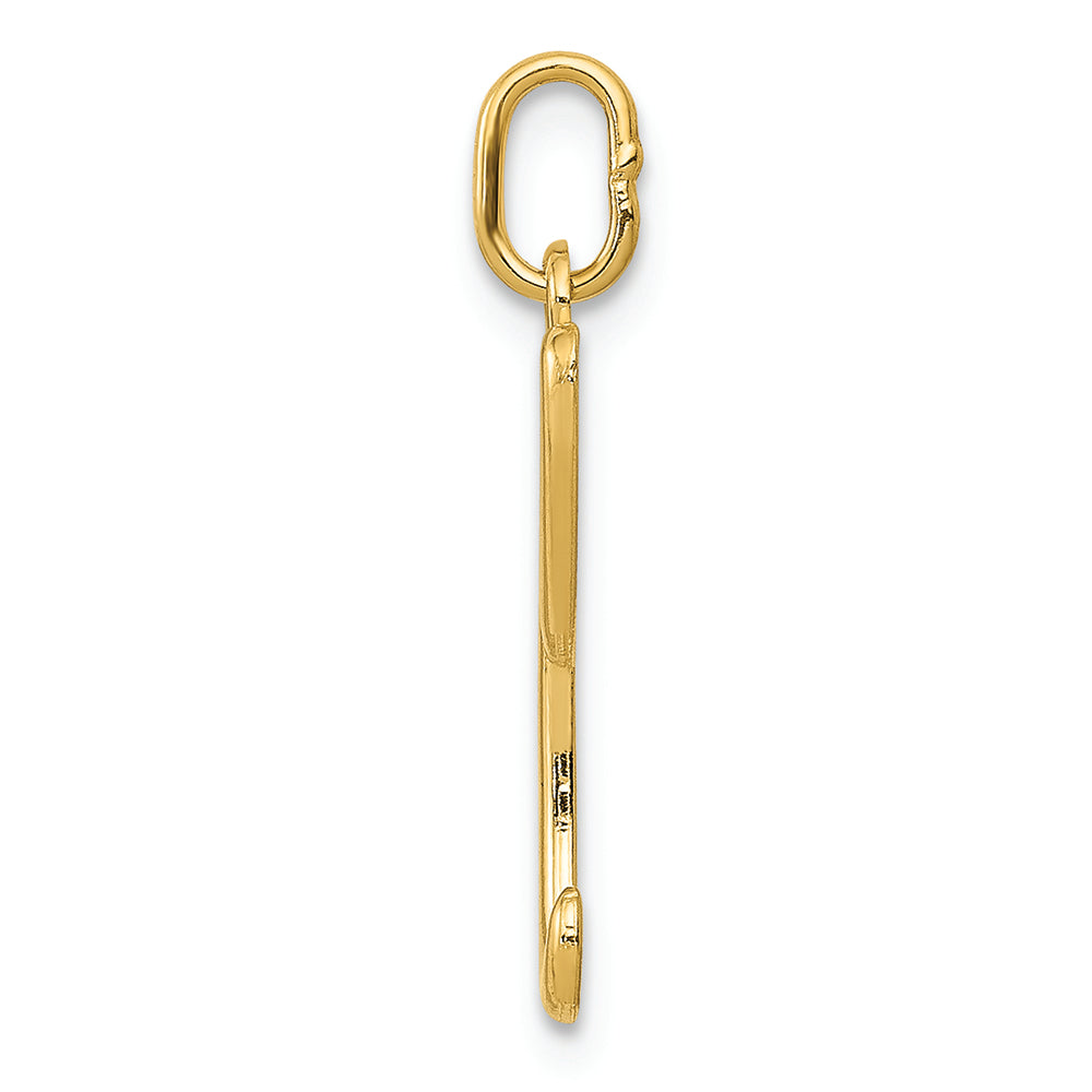 FJC Finejewelers 14k Yellow Gold Initial Charm
