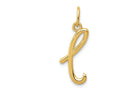 FJC Finejewelers 14k Yellow Gold Initial Charm