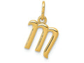 FJC Finejewelers 14k Yellow Gold Initial Charm