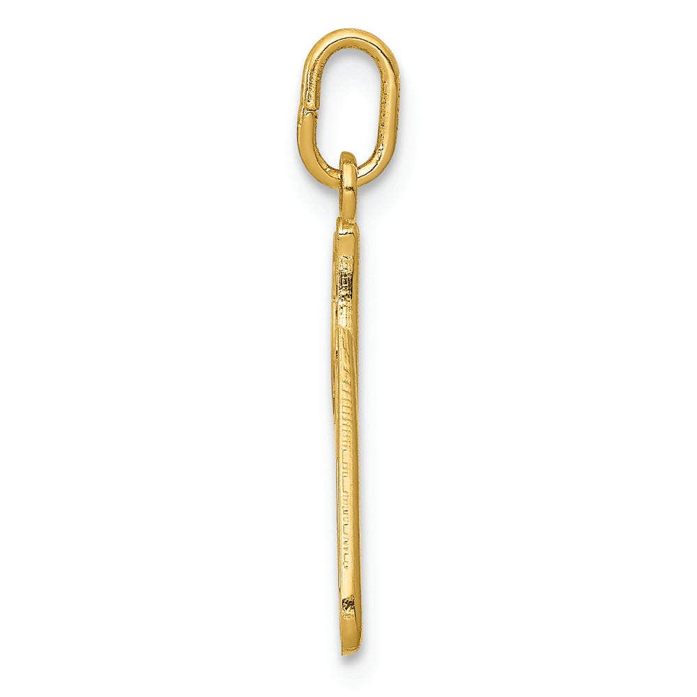 FJC Finejewelers 14k Yellow Gold Initial Charm