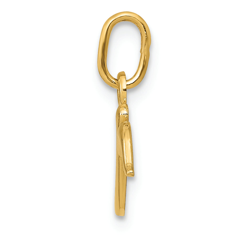 FJC Finejewelers 14k Yellow Gold Initial Charm