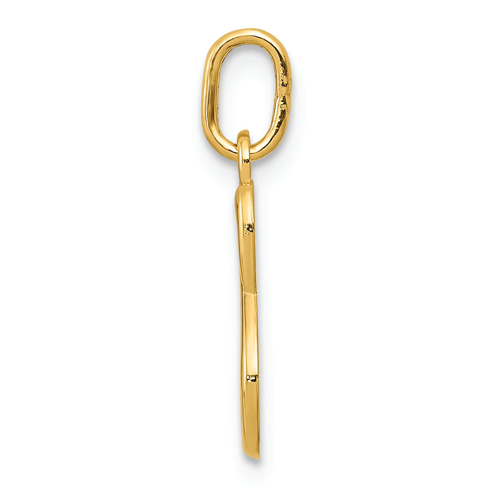 FJC Finejewelers 14k Yellow Gold Initial Charm