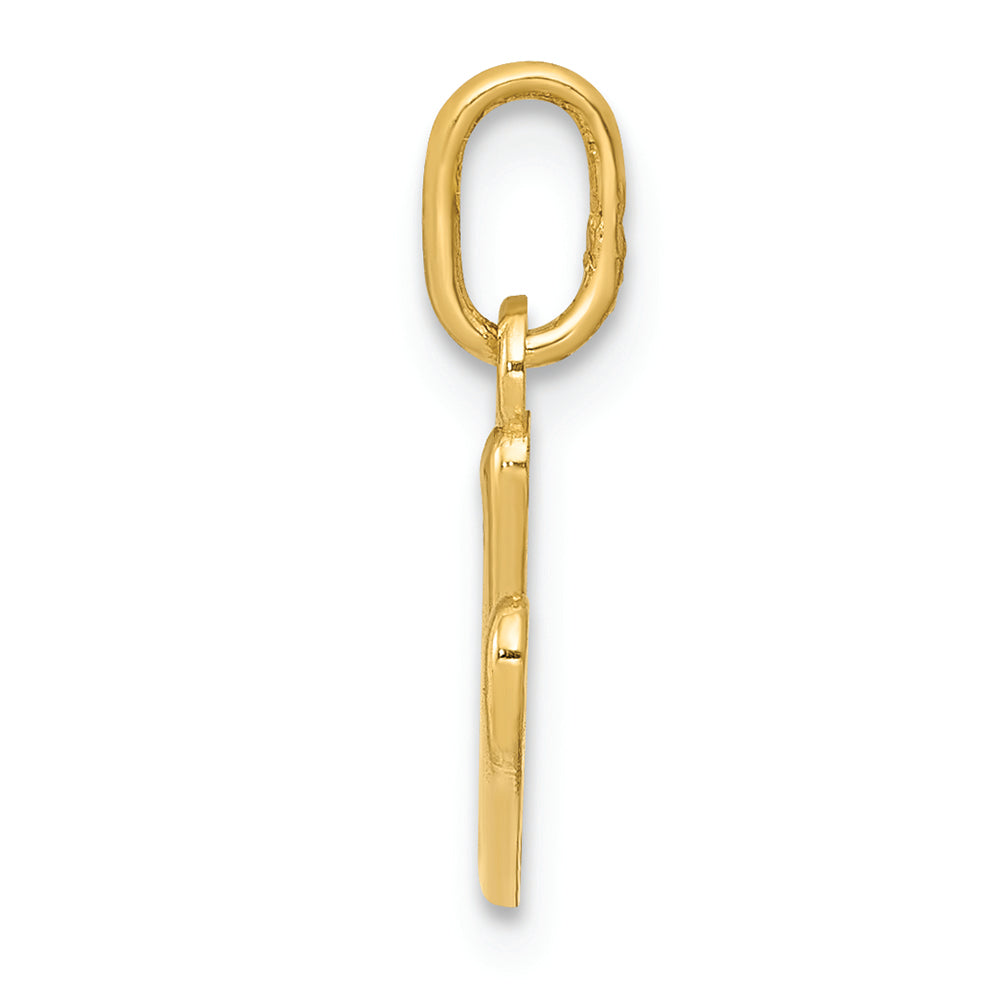 FJC Finejewelers 14k Yellow Gold Initial Charm