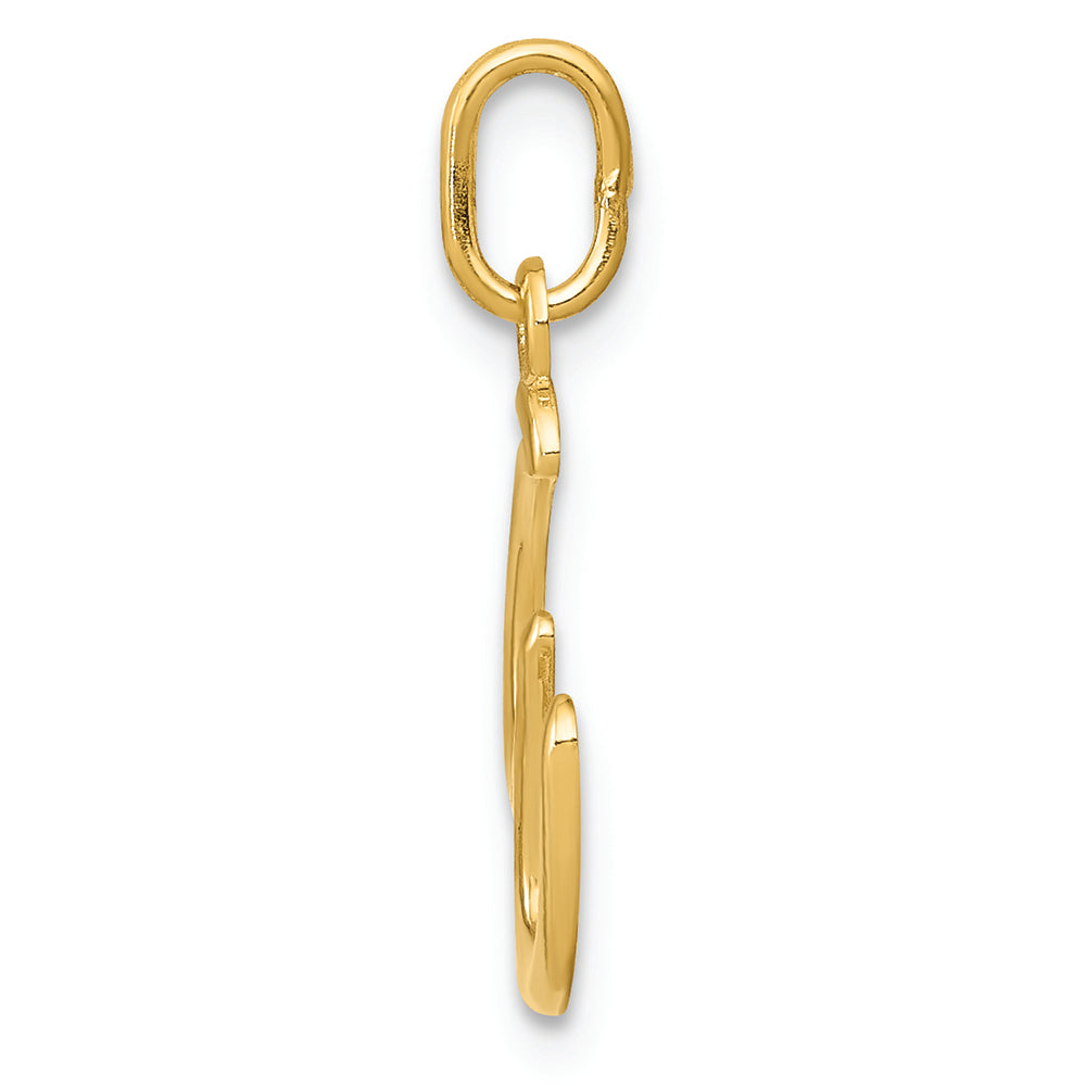 FJC Finejewelers 14k Yellow Gold Initial Charm