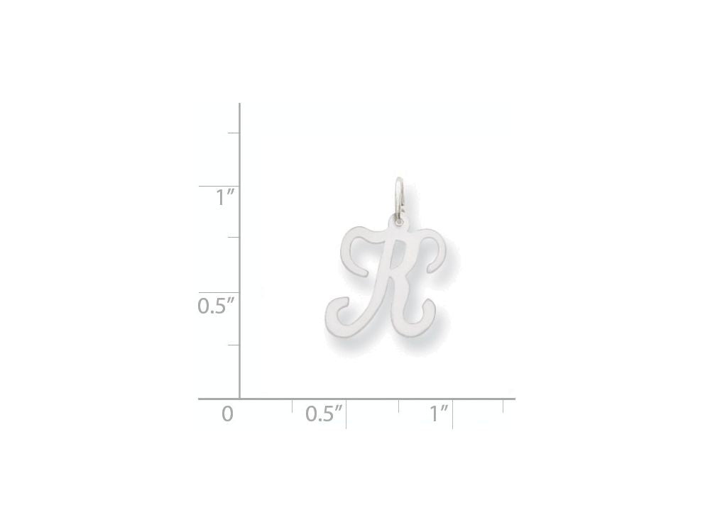 FJC Finejewelers 14 kt White Gold Initial K Charm