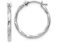 FJC Finejewelers 14kw Twisted Hoop Earrings