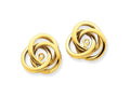 FJC Finejewelers Polished Love Knot Earrings Jackets (4mm Opening)
